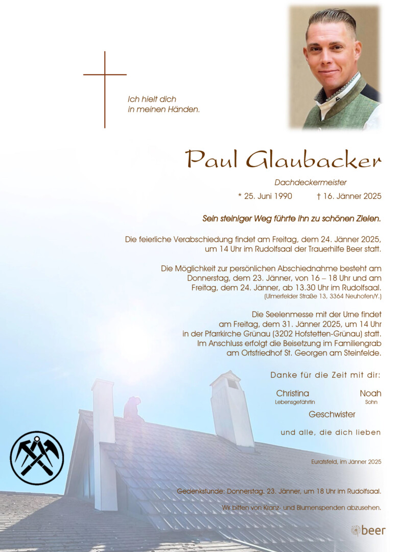 Parte Paul Glaubacker