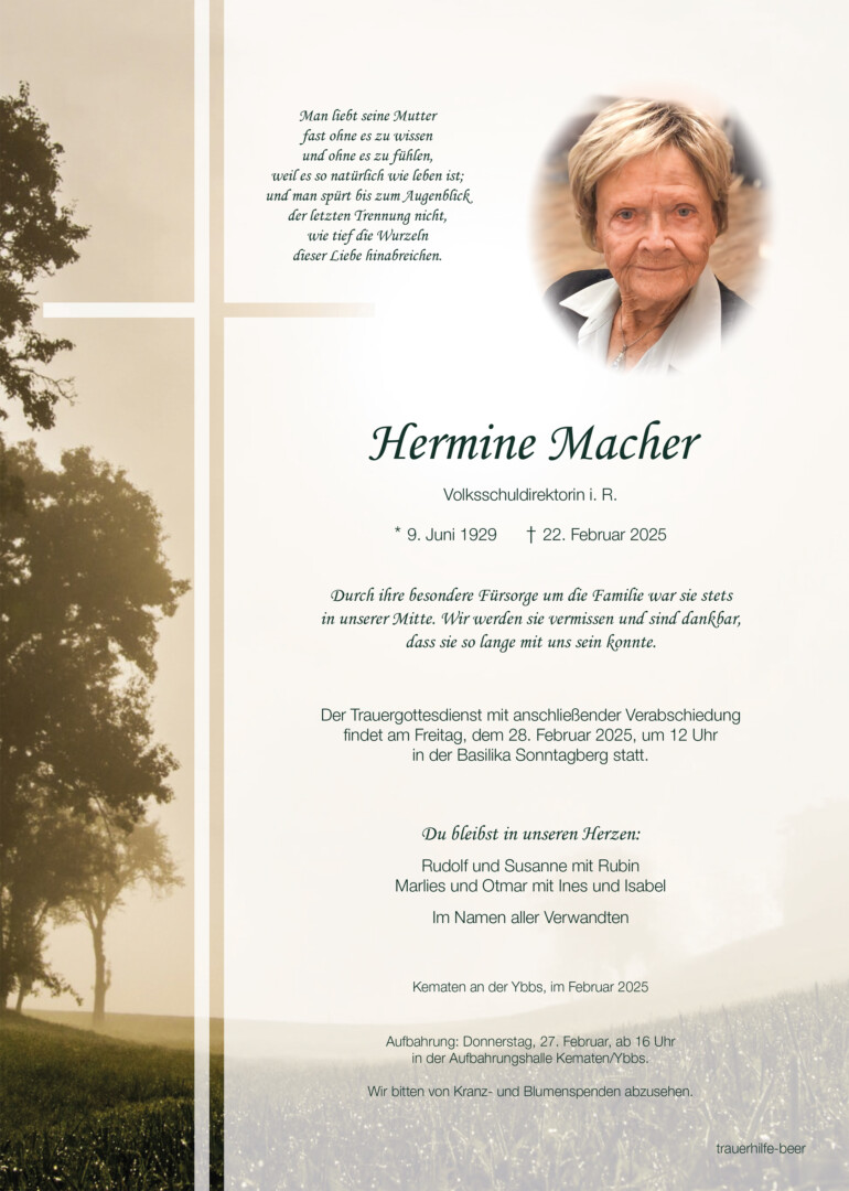 Parte Hermine Macher