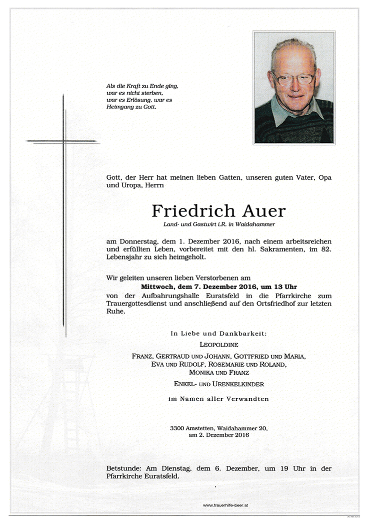 Parte Friedrich Auer