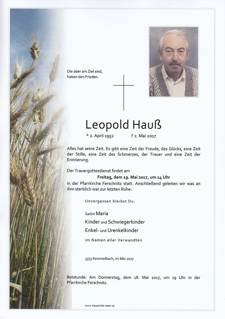 Parte Leopold Hauß