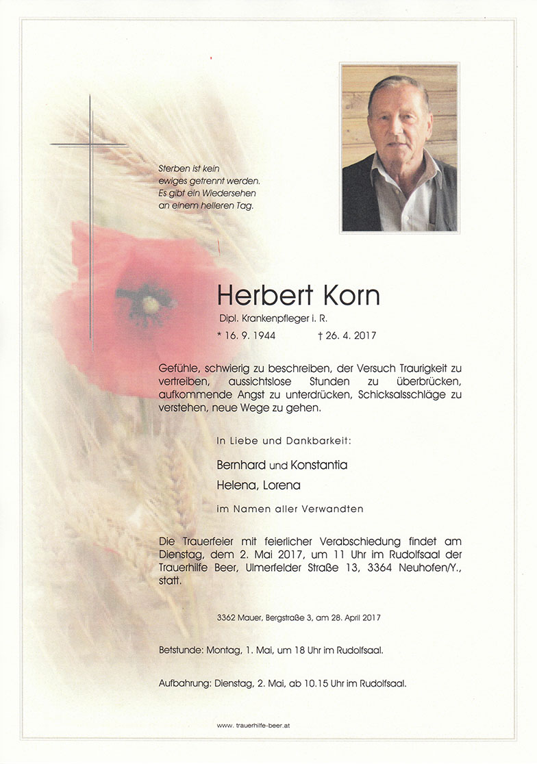 Parte Herbert Korn