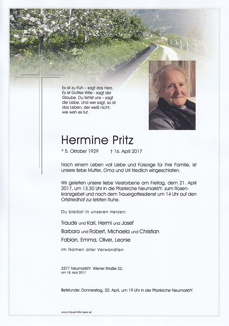 Parte Hermine Pritz