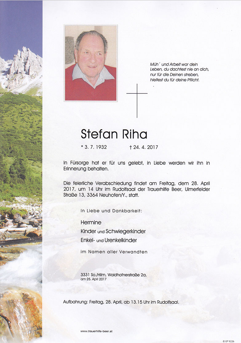 Parte Stefan Riha