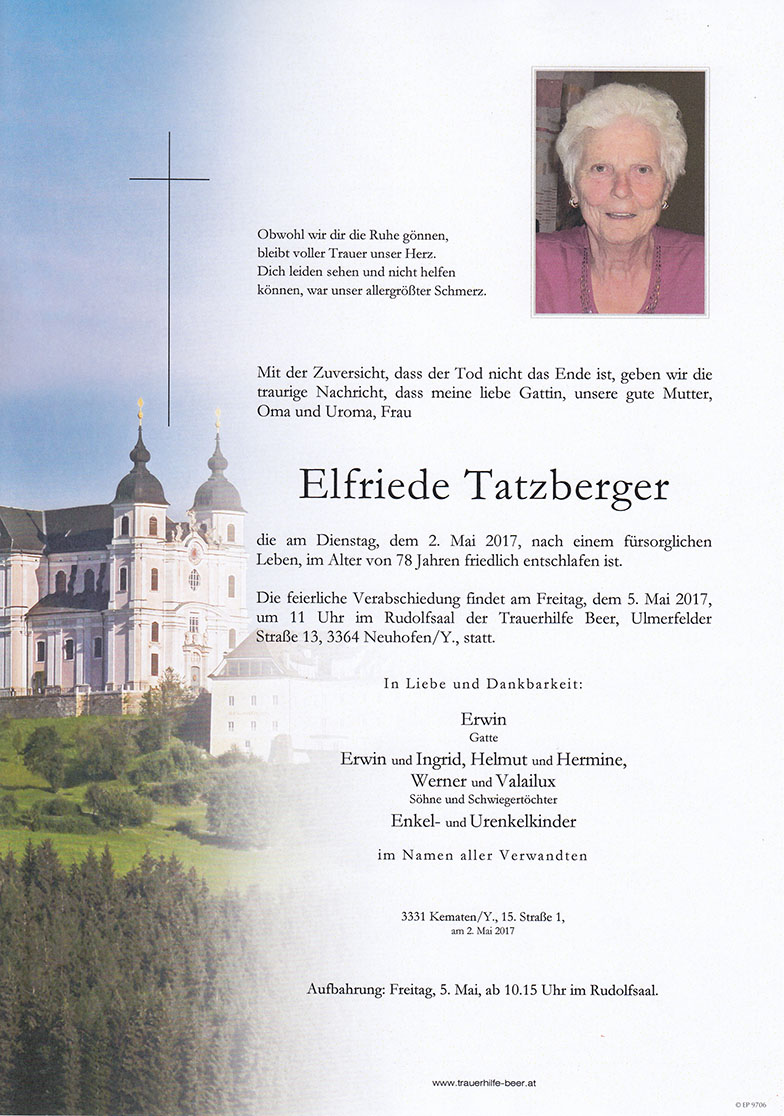 Parte Elfriede Tatzberger